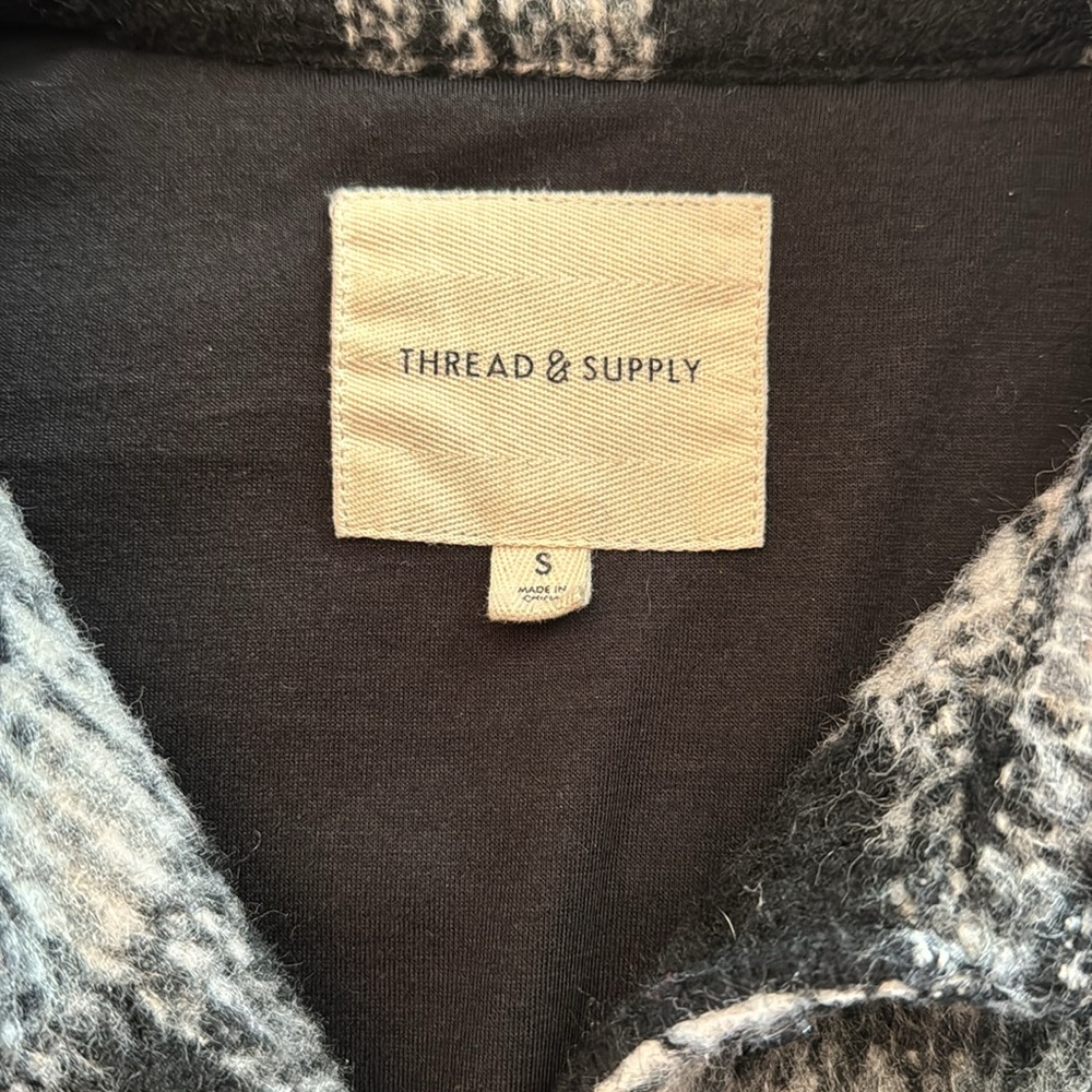 Thread & Supply Jacket, Size Small - image 6